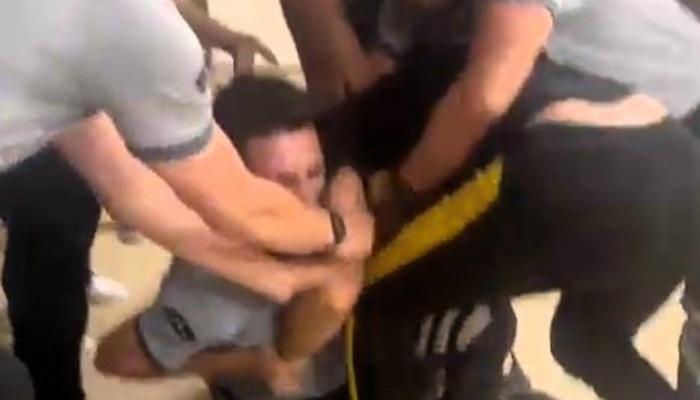 Terör gazisine hastane tartışmasında kötü muamele!  Görüntüler tepki çekti