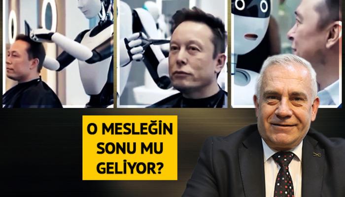 Berber dükkanı tükeniyor mu? Sosyal medyada yer alan görüntüler berberlerde tepki yarattı: "Bizim sektörümüzde robotların şansı yok."