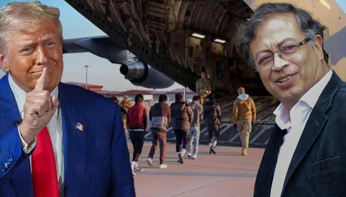 ABD ve Kolombiya arasındaki "göçmen düzleminin" krizi patlak verdi! Kolombiya bu karardan sonra geri adım attı