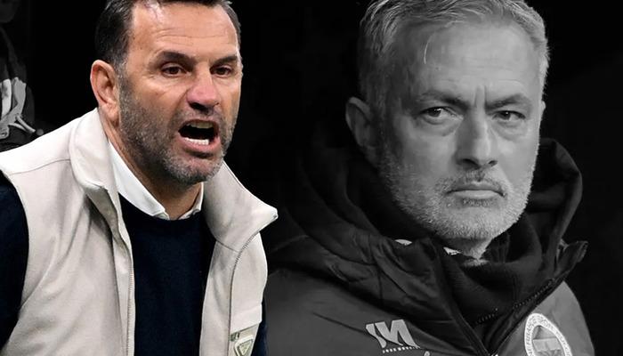 Jose Mourinho ve Okan Buruk arasındaki gerilim bitmiyor! Bu kez Mourinho daha çok konuştu! "Onun seviyesine gidemem"