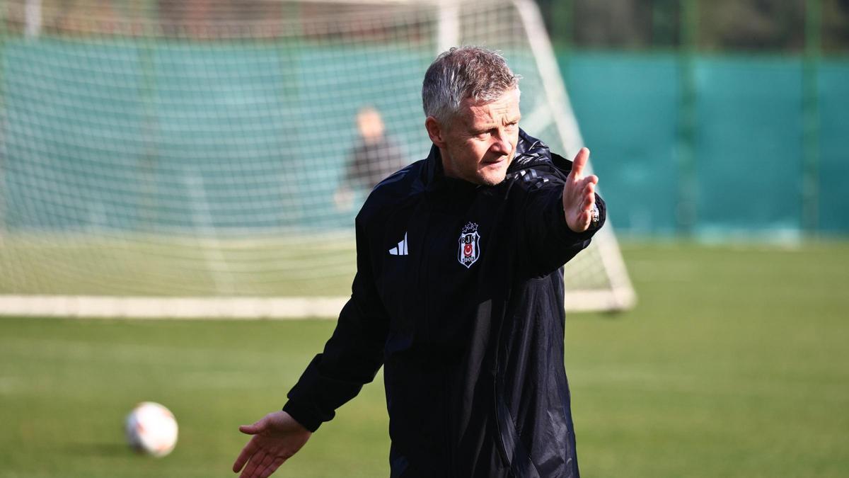 Beşiktaş'ın yeni teknik direktörü Ole Gunnar Solskjaer Ümraniye'de göreve başladı!