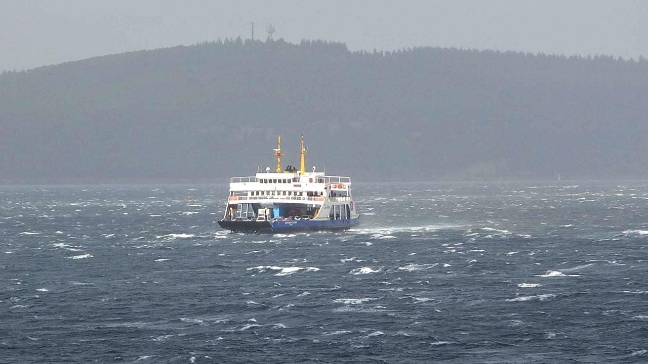 Gökçeada ve Bozcaada'ya feribot seferleri yapılmayacaktır.