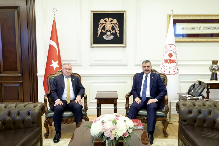 İçişleri Bakanlığı'nda Spor Güvenliği Toplantısı Gerçekleştirildi