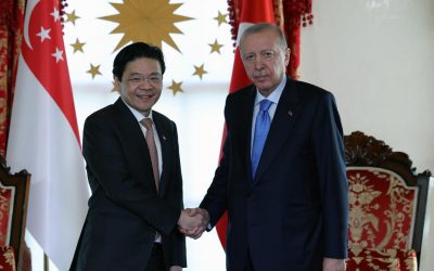 Cumhurbaşkanı Erdoğan, Singapur Başbakanı Wong'u kabul etti